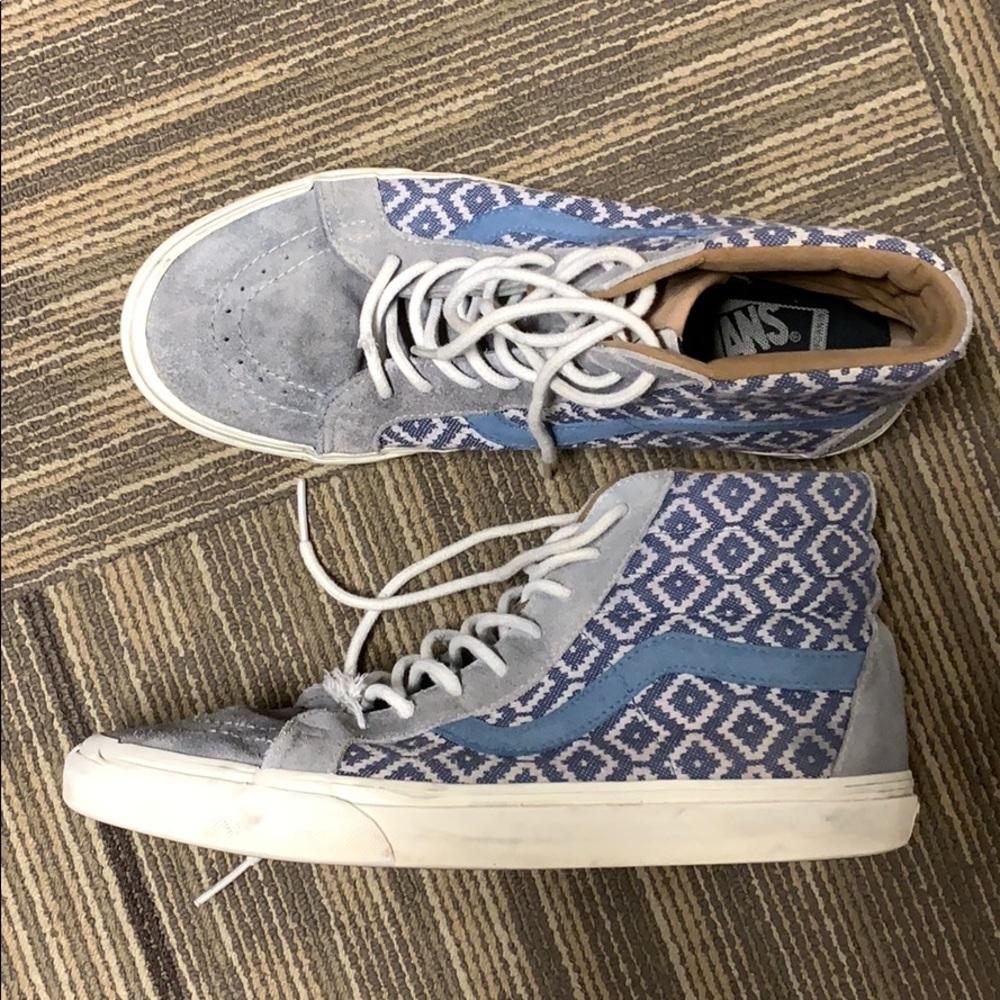 Men’s Hi Aztec Blue Vans